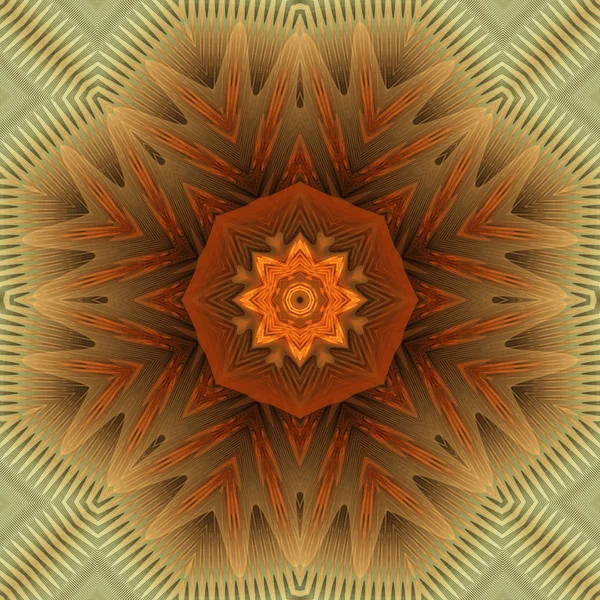 Mandala bloem — Stockfoto