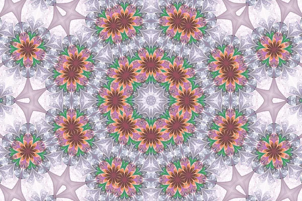 Fraktales Mandala — Stockfoto