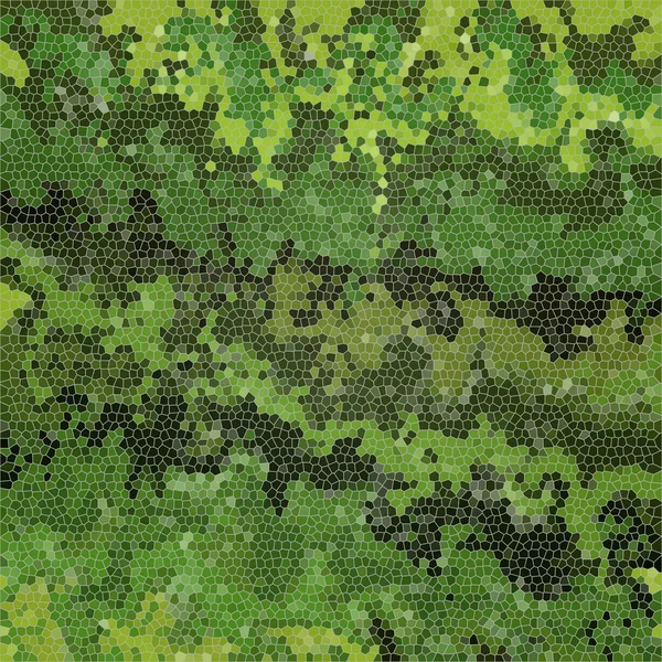 Tło zielony mozaic — Zdjęcie stockowe