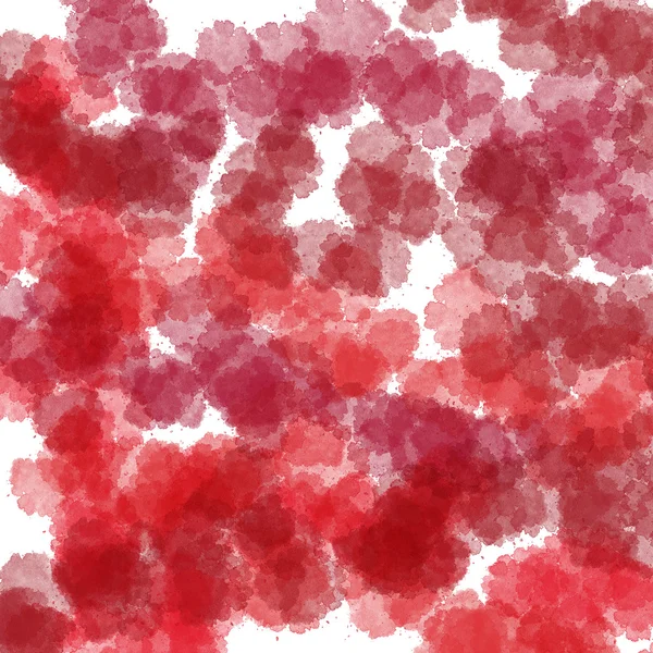 Sfondo acquerello rosso — Foto Stock