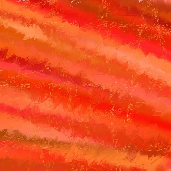 Roter Hintergrund mit zersplittertem Muster - bemalt — Stockfoto