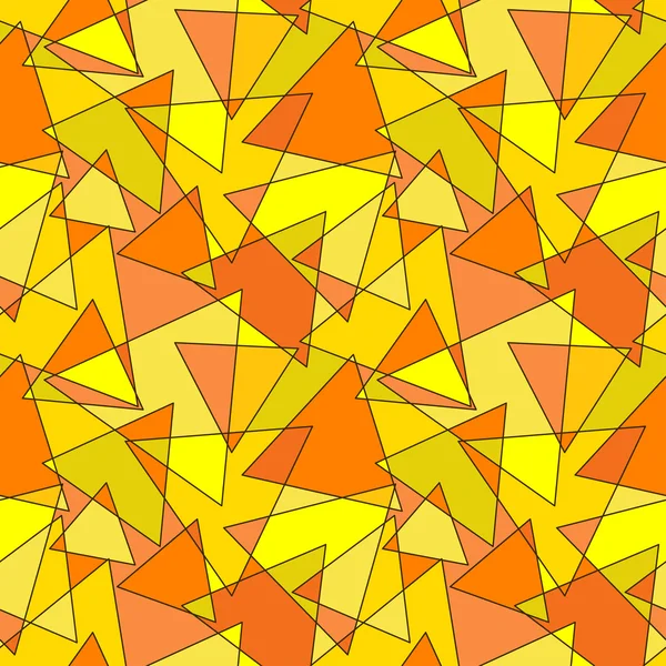 Fond sans couture avec des triangles — Image vectorielle