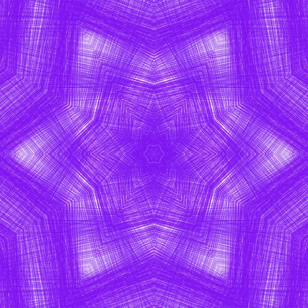 Purple Mandala Star — Stock Photo, Image