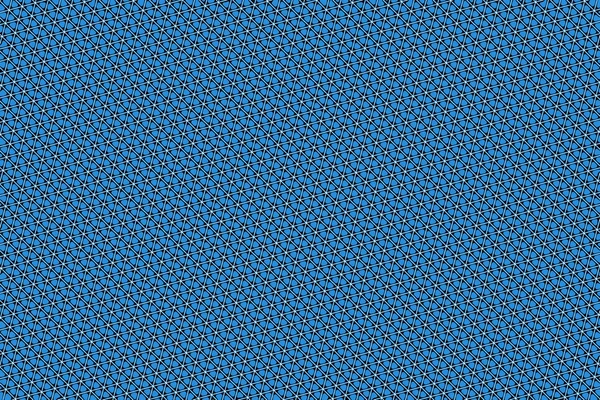 Fond bleu avec motif triangulaire — Photo