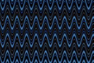 ve geri dalgalı mavi arka plan