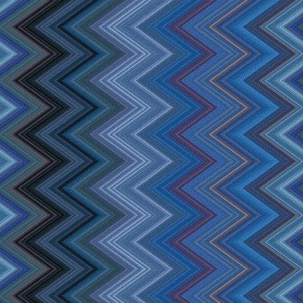 Blue Zig Zag Background - coarse textured — Stock Photo, Image