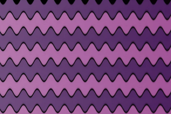 粉色和紫色的波浪 — 图库照片