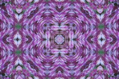 Mor mandala - kaba dokulu