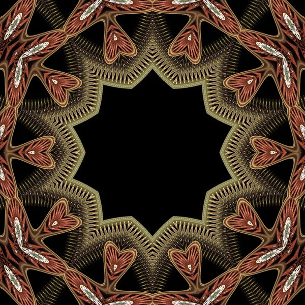 Mandala csillag — Stock Fotó