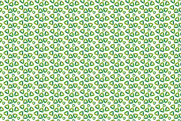 Seamless Background with Painted Green Triangles — Stock Photo, Image