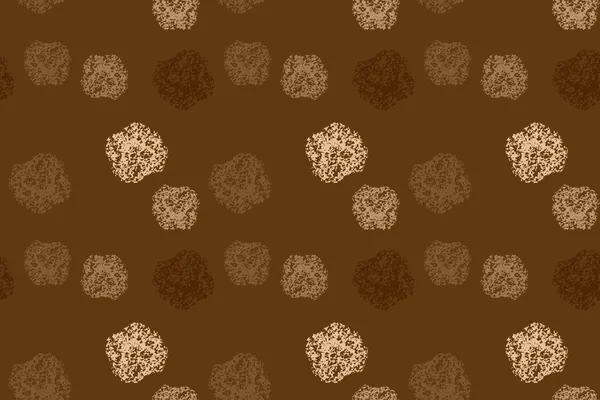 Seamless Brown Background with Painted Pattern — Stock Photo, Image