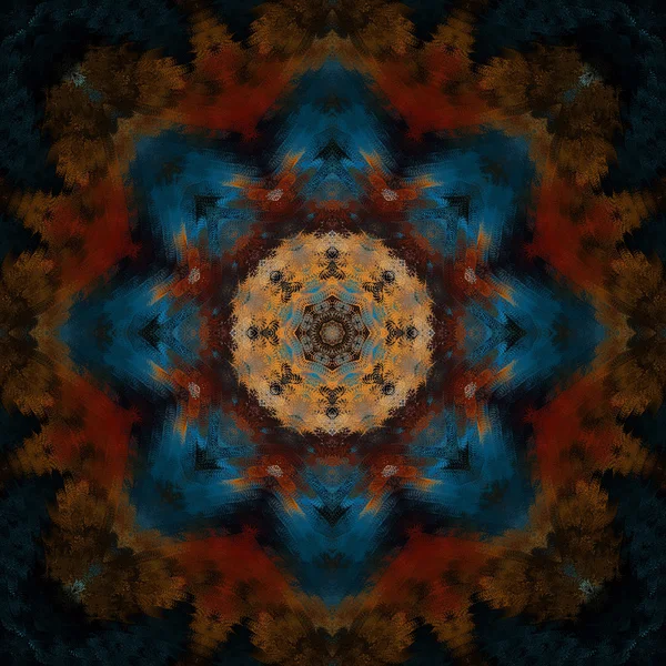 Mandala Oriental Fleur — Photo