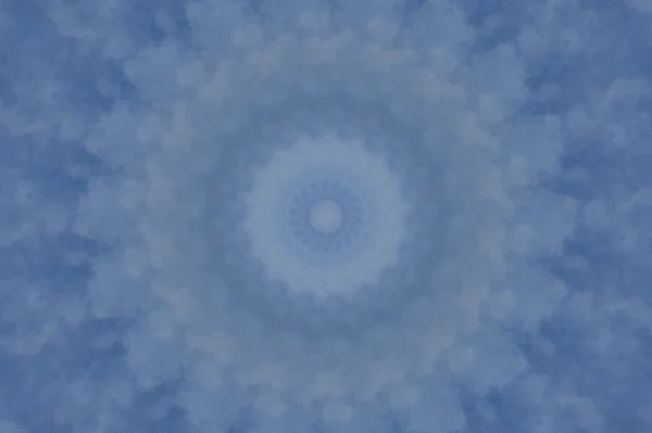 Soft Blue Mandala Background — Stock Photo, Image