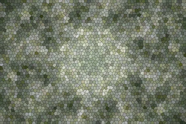 Verde e bianco mosaico di sfondo — Foto Stock