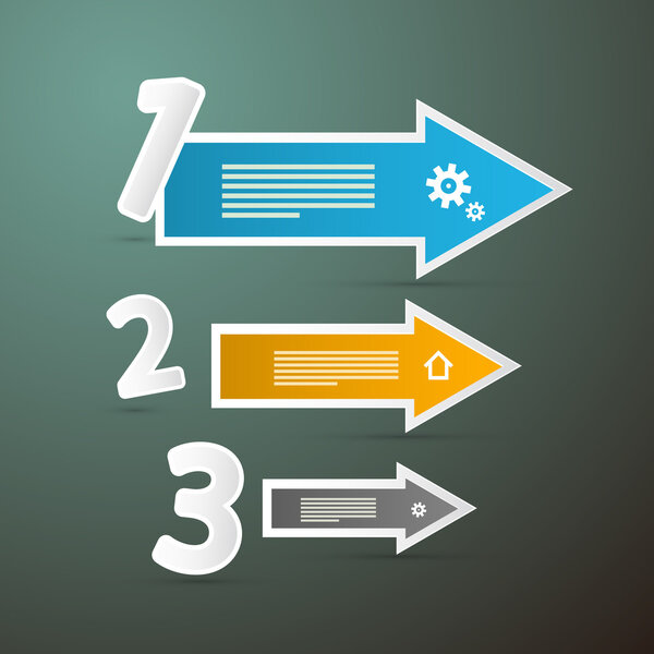 Инфографика для ретро-бумаги
