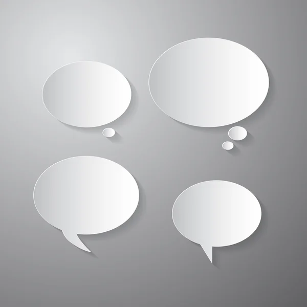 vektör konuşma kabarcıklar set