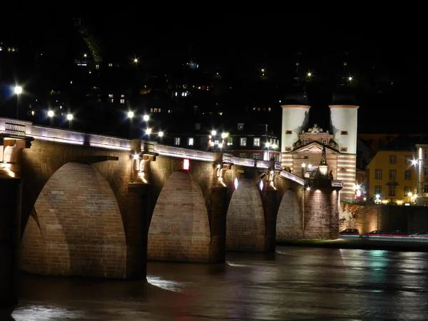 Heidelberg starý most — Stock fotografie