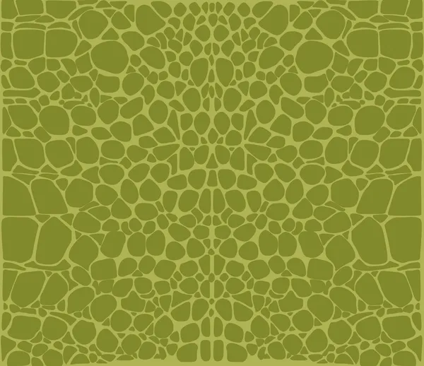 Seamless pattern of green crocodile skin Pattern Royalty Free Stock Vectors