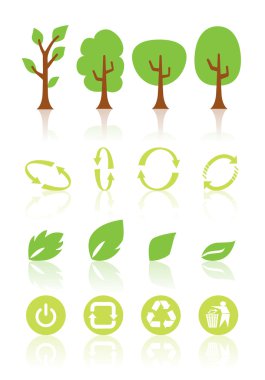 Doğa ve çevre Icon set