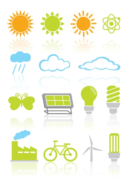 Doğa ve çevre Icon set