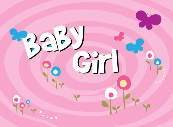 Bebek kız scrapbook desen pape