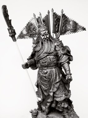 guan yu heykelciği