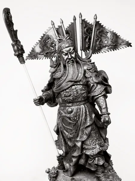 Statuette Of Guan Yu — Stock Photo, Image