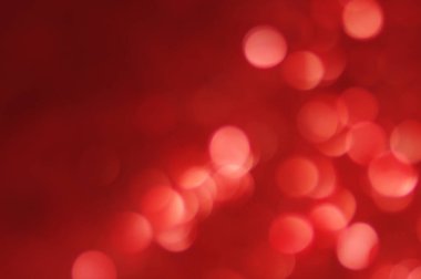 Kopyalama alanı olan kırmızı bokeh arkaplanı