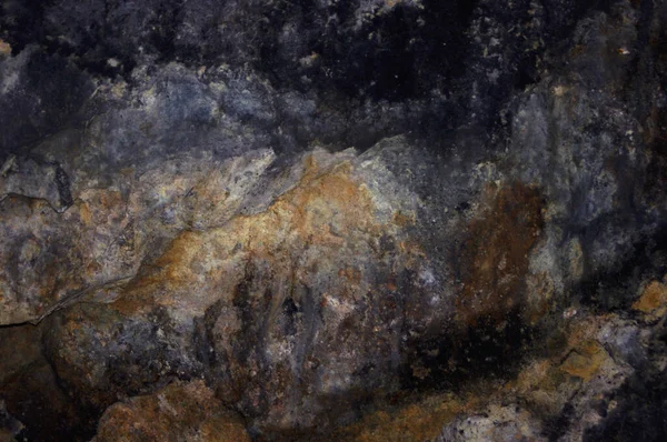 Doğal koyu kahverengi kaya duvar dokusu