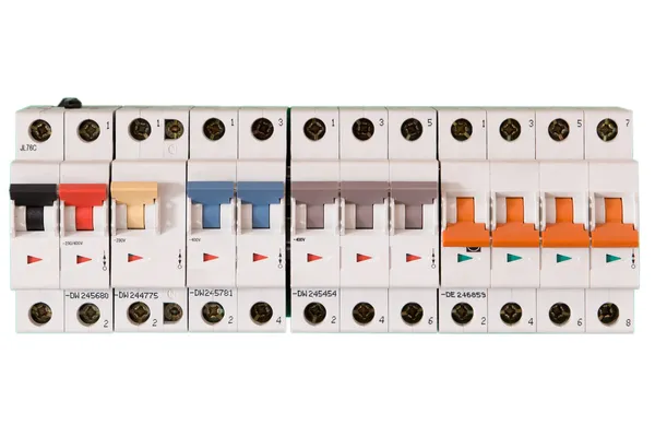 renkli Elektrik düğmelerini açıp kapatma modu