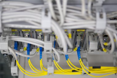 o sarı fiber cam bağdaştırıcıları ethernet ortamına ekipmanla