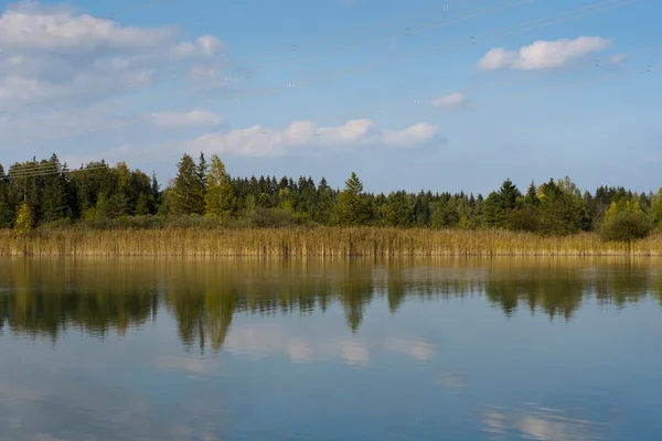 Goldenes Konzertsaxophon isoliert auf weißem Hintergrund — Stockfoto