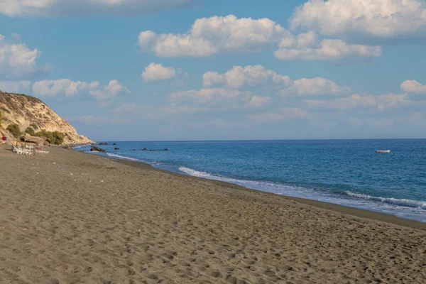 Paisagem Verão Ilha Creta Grécia Europa Costa Região Larapetra Fundo — Fotografia de Stock