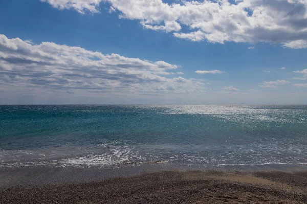 Вид Море Острове Крит Греции — стоковое фото