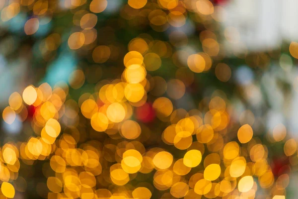 Colorful Background Christmas Tree Lights Nice Bokeh — Stockfoto