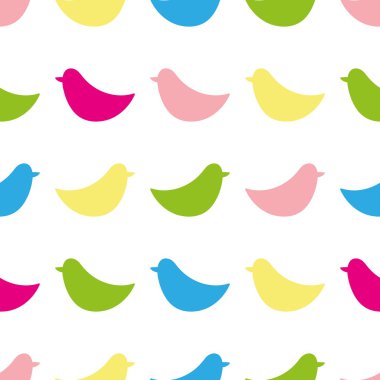 seamless modeli şirin kuşları