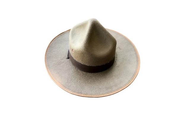 Isolated Velvet Hat Clipping Paths — 图库照片