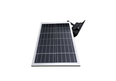 Kesme yolları olan izole edilmiş mini solarcell paneli.