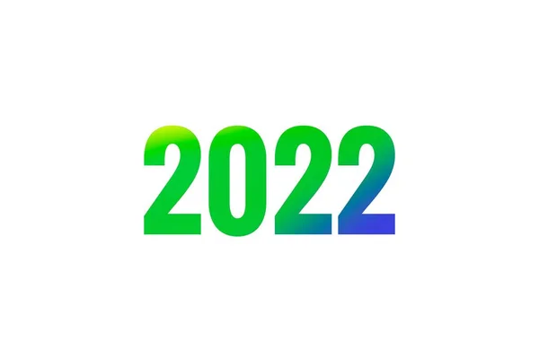 Номер 2022 Радужных Цветах Концепция Празднования Lgbtq Сообщество Месяц Гордости — стоковое фото