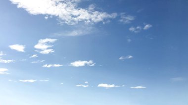 Clouds and Bludsky in the morning background