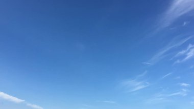 Clouds and Bludsky in the morning background