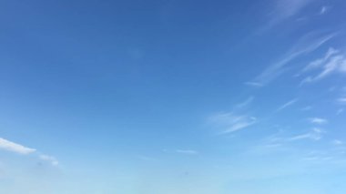 Clouds and Bludsky in the morning background