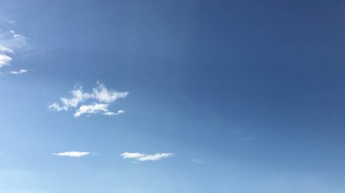 Clouds and Bludsky in the morning background