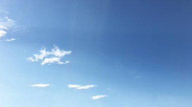 Clouds and Bludsky in the morning background