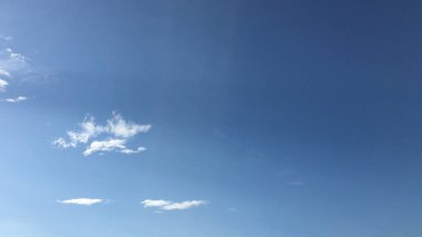 Clouds and Bludsky in the morning background