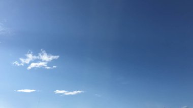 Clouds and Bludsky in the morning background