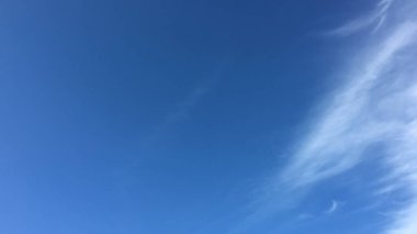 Clouds and Bludsky in the morning background