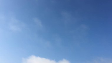 Clouds and Bludsky in the morning background