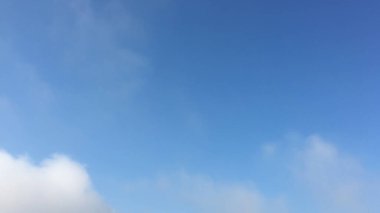 Clouds and Bludsky in the morning background