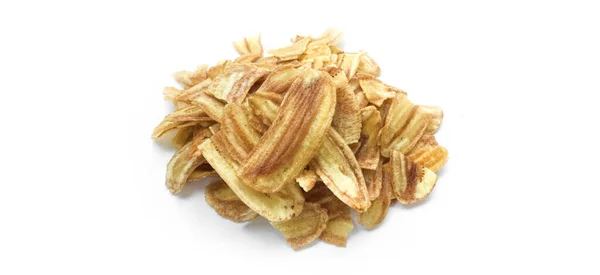 Ázsiai Caltivated Banán Vagy Pisang Awak Banán Keksz Banán Chips — Stock Fotó